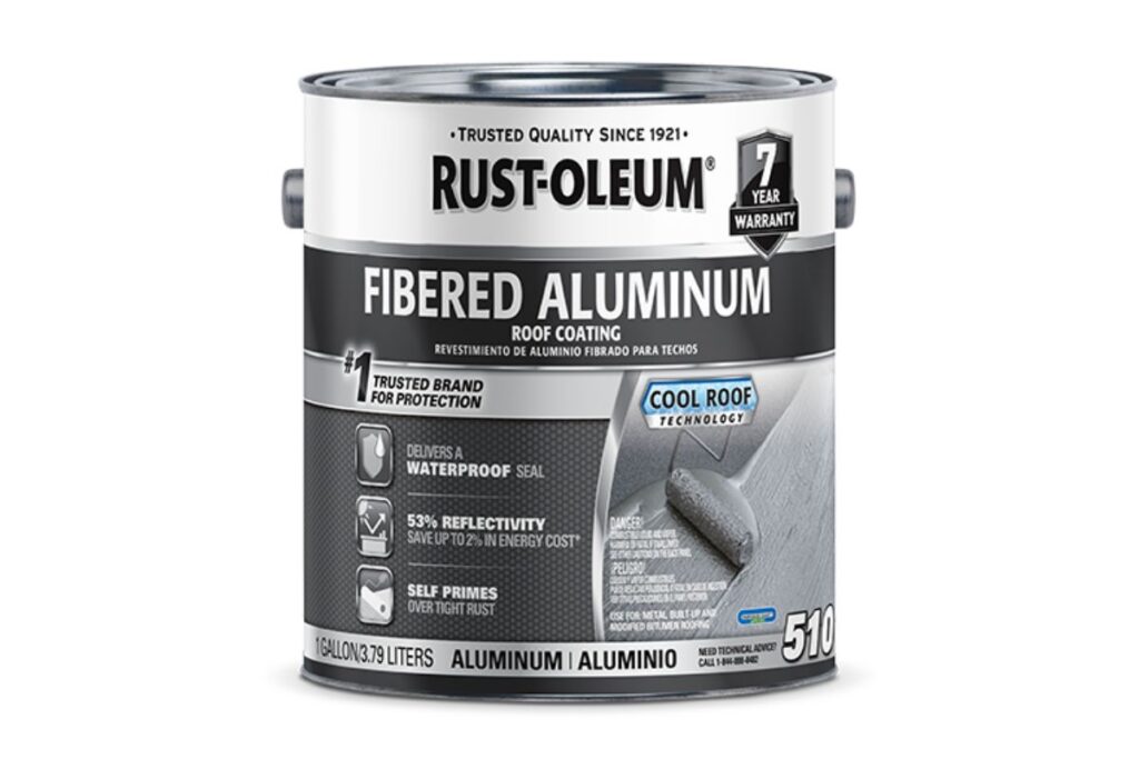 Rust-Oleum 510 Fibered Aluminum Roof Coating