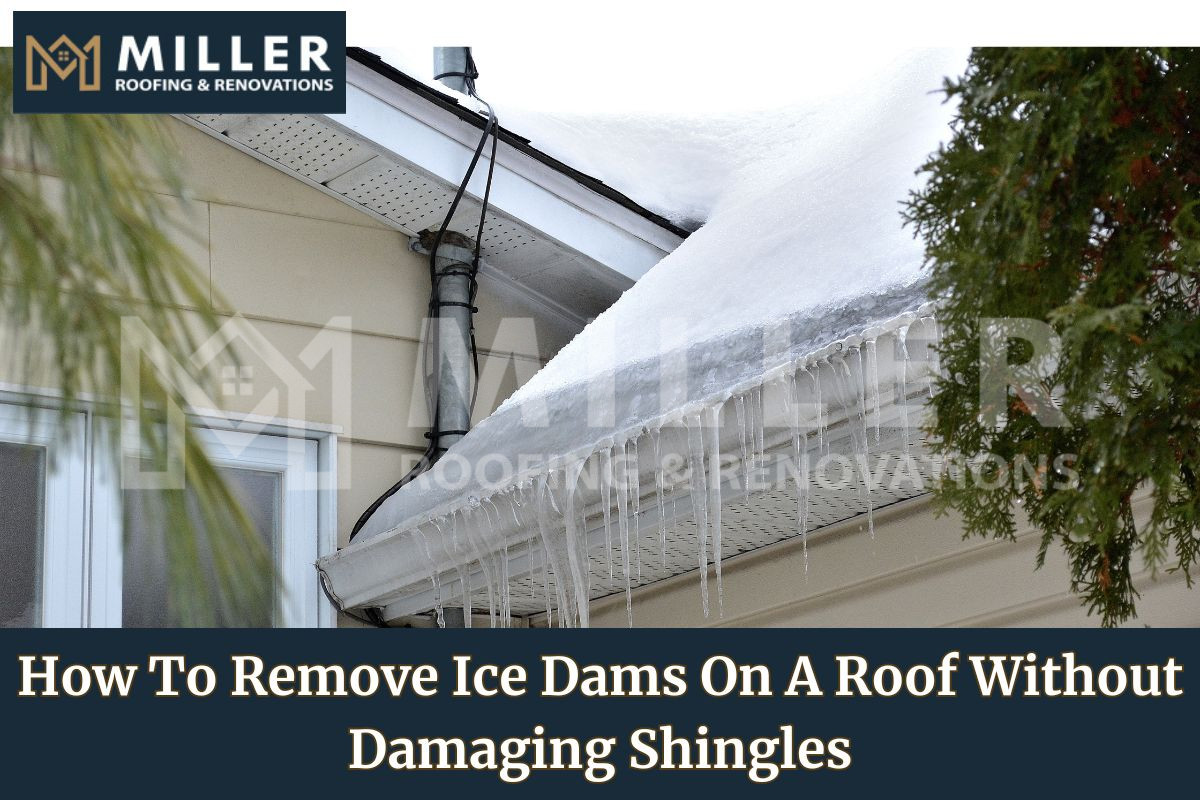 ice dams on roof