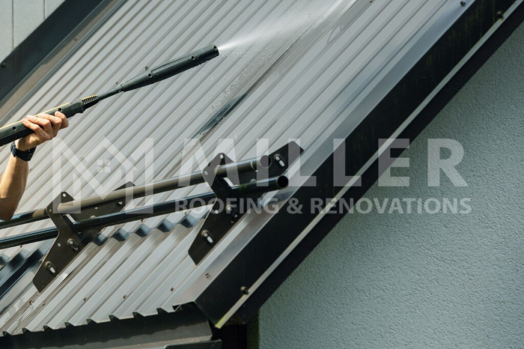 Clean a Metal Roof